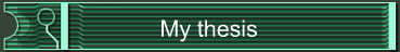 My thesis